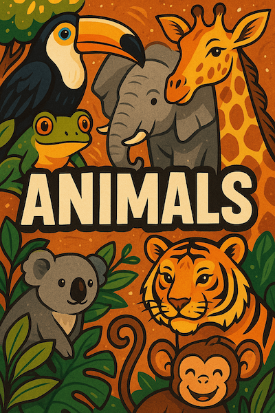 Animals charades pack