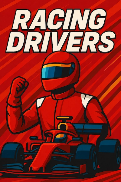 Racing Drivers charades pack