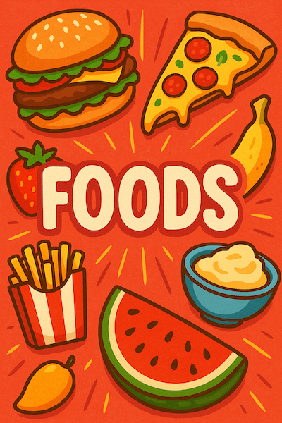 Foods charades pack