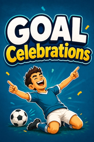 Goal Celebrations charades pack
