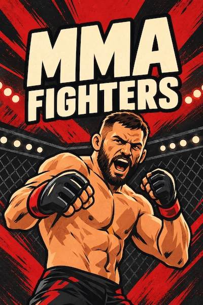 MMA Fighters charades pack