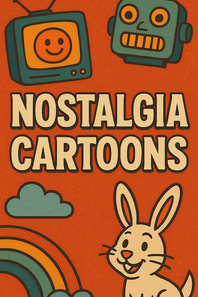 Nostalgia Cartoons charades pack