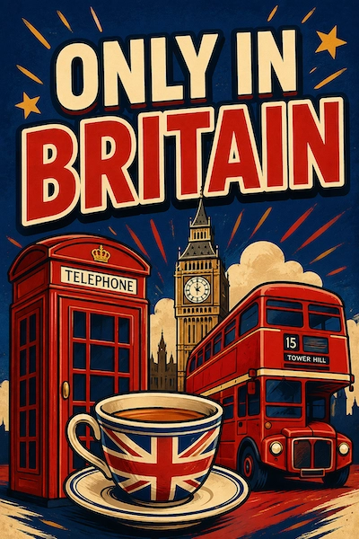 Only in Britain charades pack