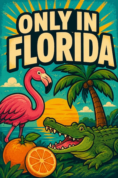 Only in Florida charades pack