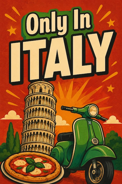 Only in Italy charades pack