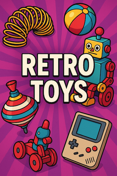 Retro Toys charades pack