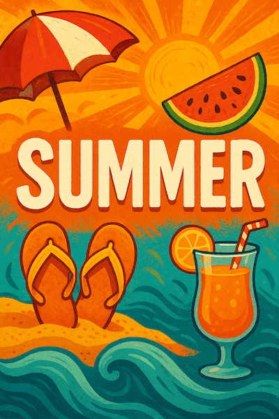 Summer charades pack
