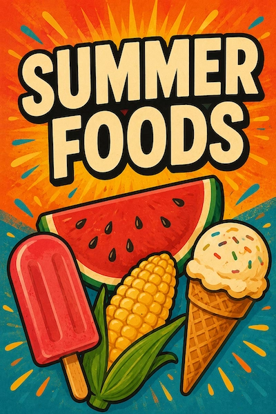 Summer Foods charades pack