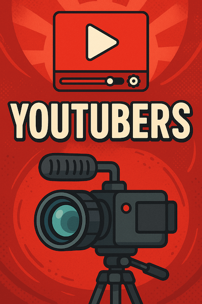 YouTubers charades pack